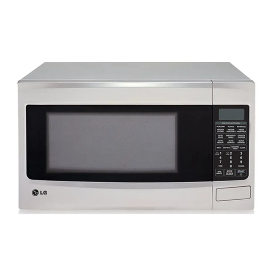 LG MS3446VRW Owner's Manual & Cooking Manual