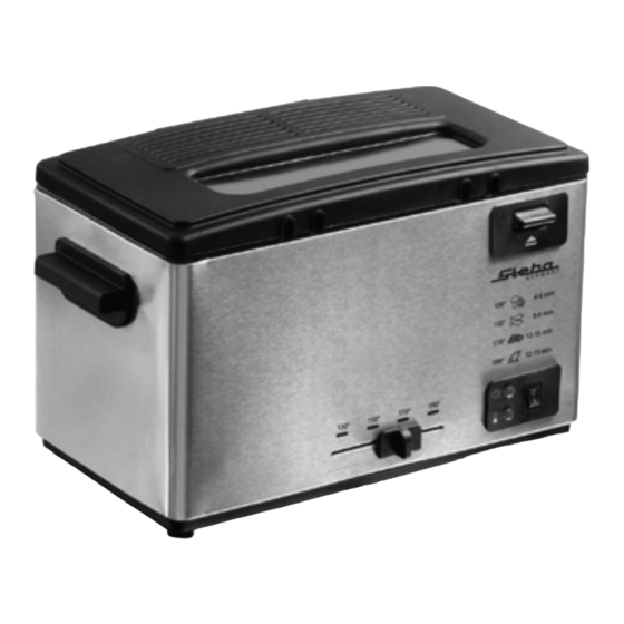 Steba DF 100 Instructions For Use Manual