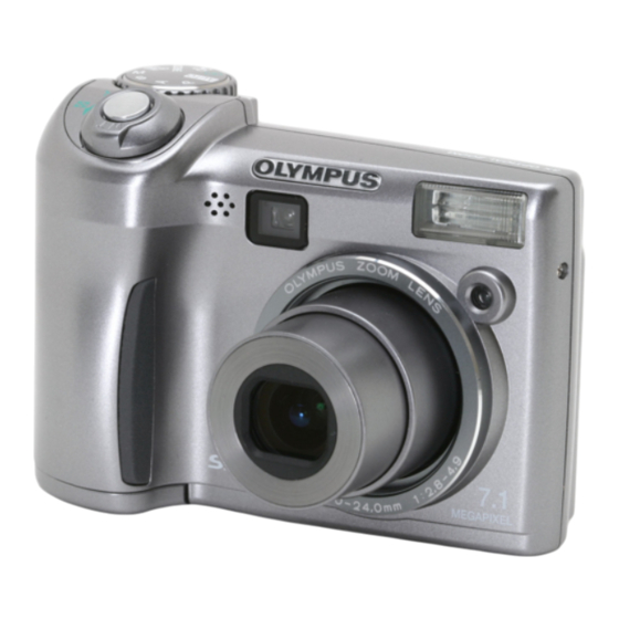 Olympus SP-310 Quick Start Manual