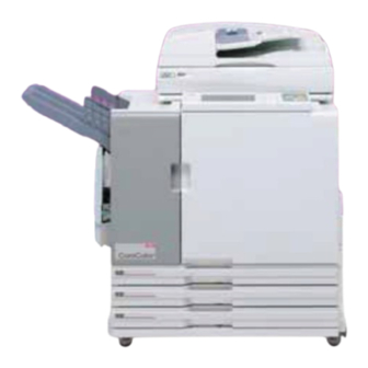 Riso Comcolor Series Getting Started Manual