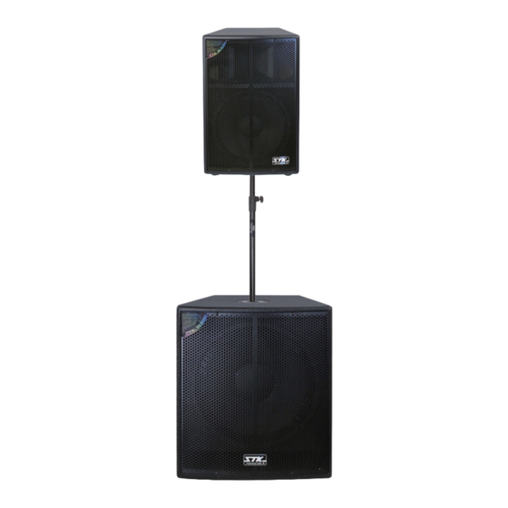 STK Professional Audio SP-155AP Owner's Manual