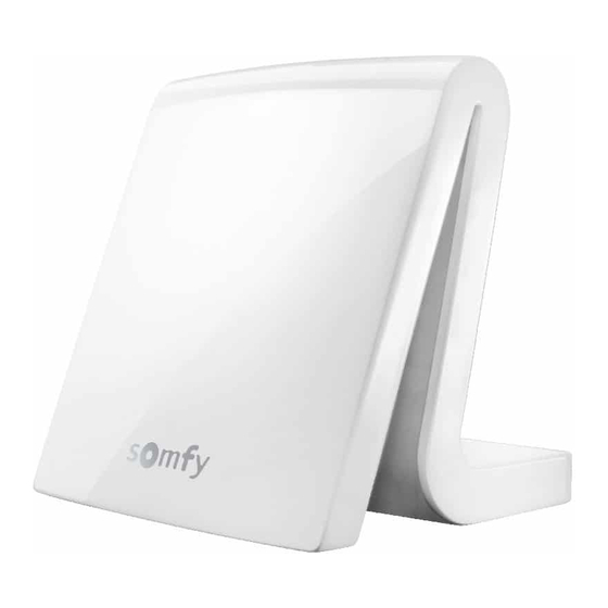 SOMFY TaHoma Installation And User Manual