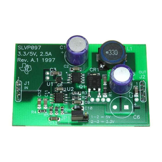 Texas Instruments TL5001EVM-097 User Manual