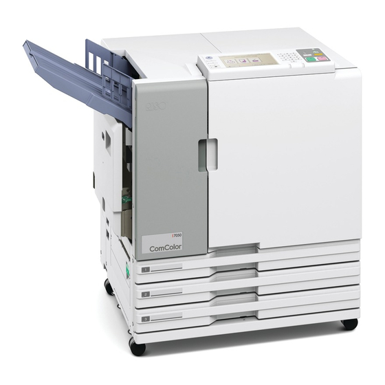 Riso ComColor Series User Manual
