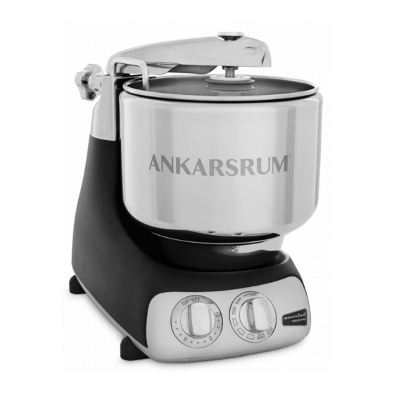 User Manuals: Ankarsrum AKM 6230 Stand Mixer