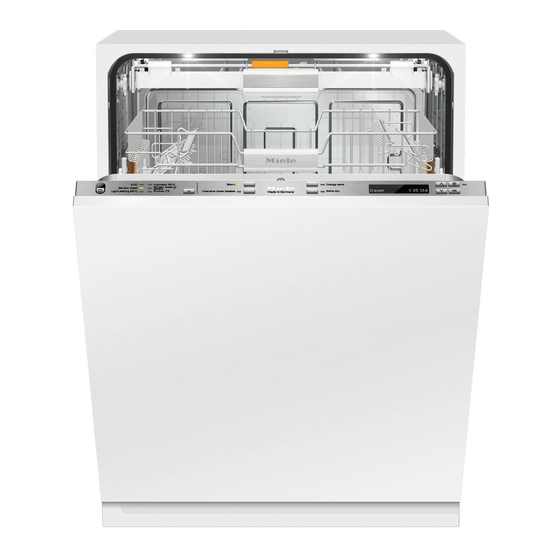 Miele G 6897 Operating Instructions Manual