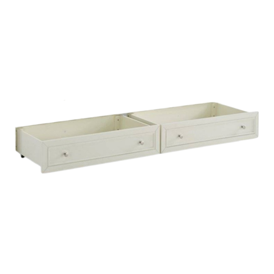 Homestyles Bunk Bed Drawers 20 05530 0555 Manual