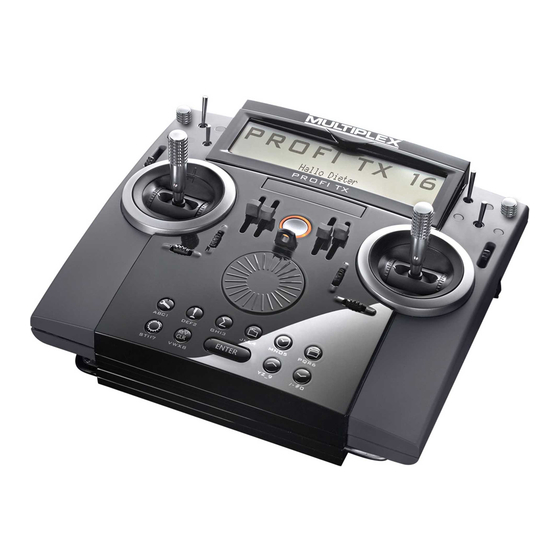 Multiplex Profi Tx Manual
