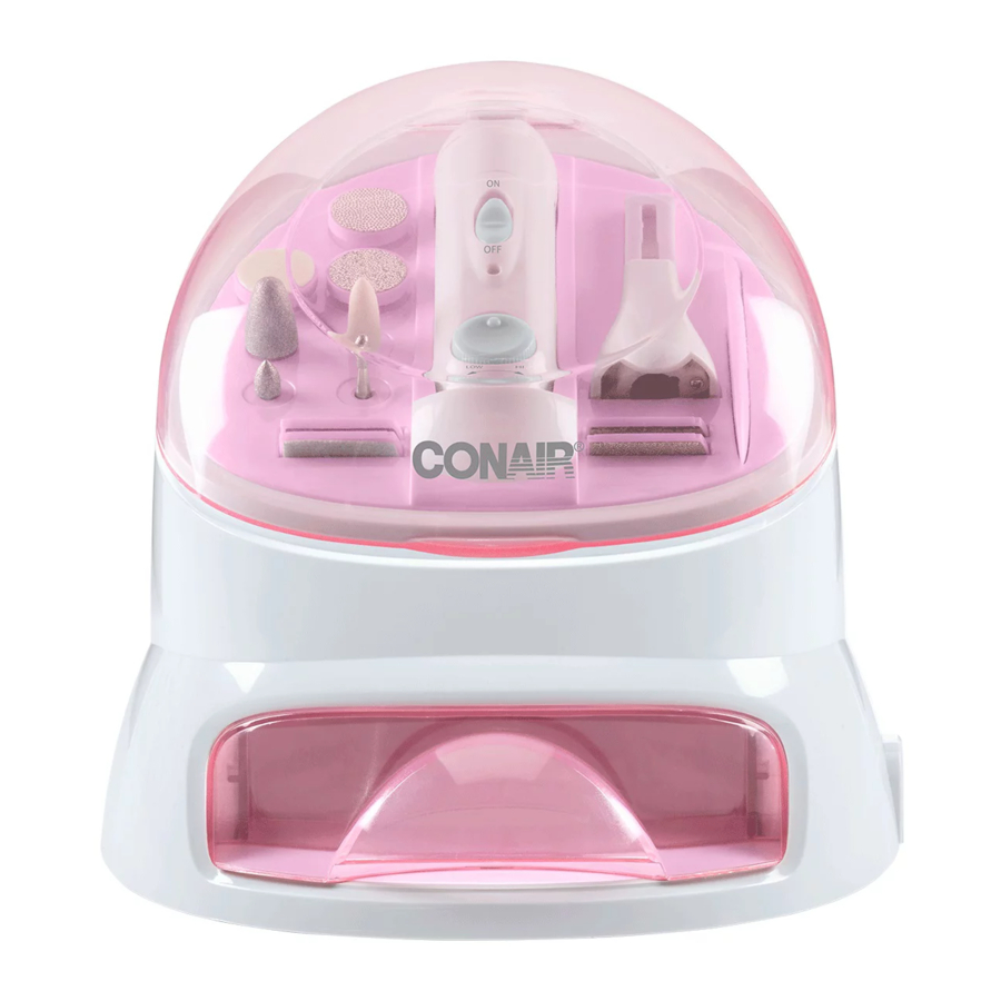 Conair true glow NC01X AllinOne Nail Care System Manual ManualsLib
