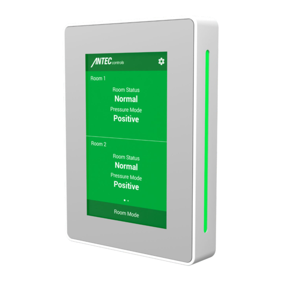 Antec controls LUME20 Manual