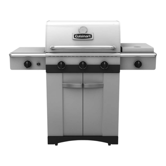 Cuisinart Gourmet INFRARED 800 Assembly Manual