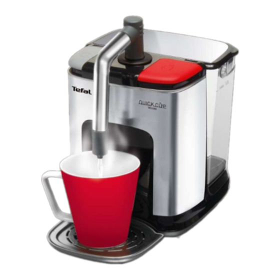 TEFAL Quick Cup  Deluxe Quick Start Manual