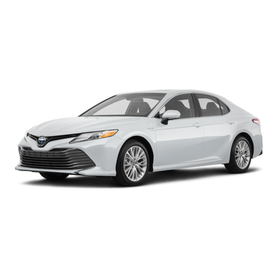 Toyota CAMRY HYBRID 2019 Quick Reference Manual