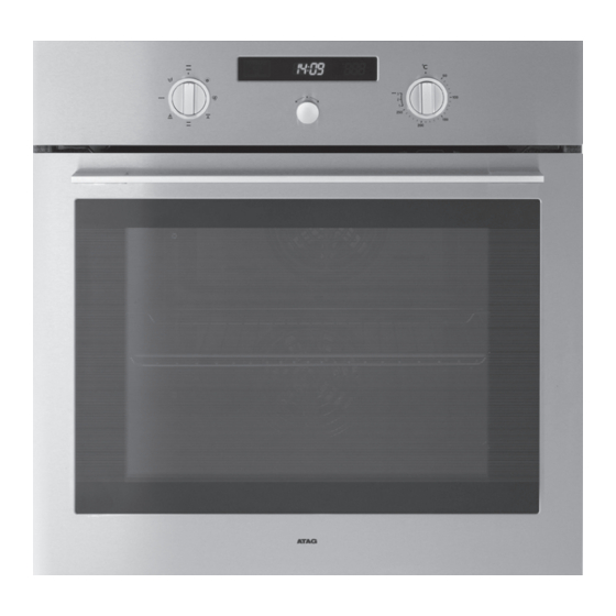 Atag OX6211B Manual