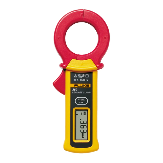 Fluke 360 Calibration Information Manual
