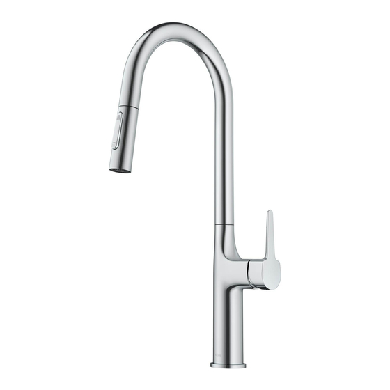 User Manuals: Kraus Oletto KPF-3101CH Kitchen Faucet
