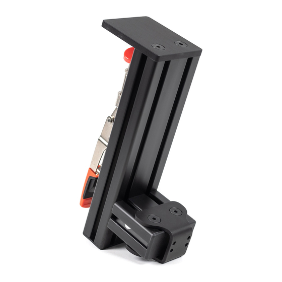 Monstertech VPC MONGOOS JOYSTICK BRACKET Manuals