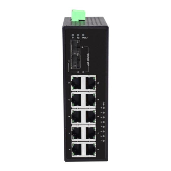 Leonton PG2-1202-SFP Series Manuals