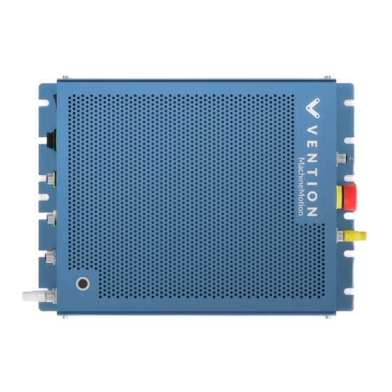 Vention MachineMotion V1E0 Safety Manual