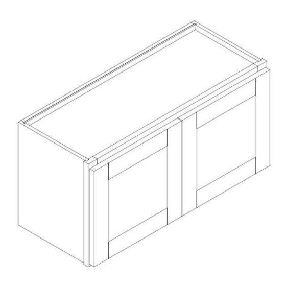 CABINETS TO GO Friendly & Myers WC1212 Assembly Instructions