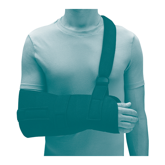 Bauerfeind OrthoPrax Shoulder Immobilizer Manual