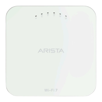 Arista C-460 Quick Start Manual