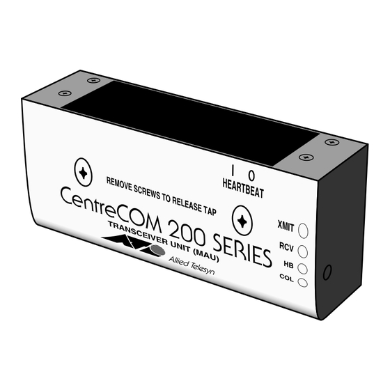 Allied Telesis CentreCOM AT-200 Series User Manual