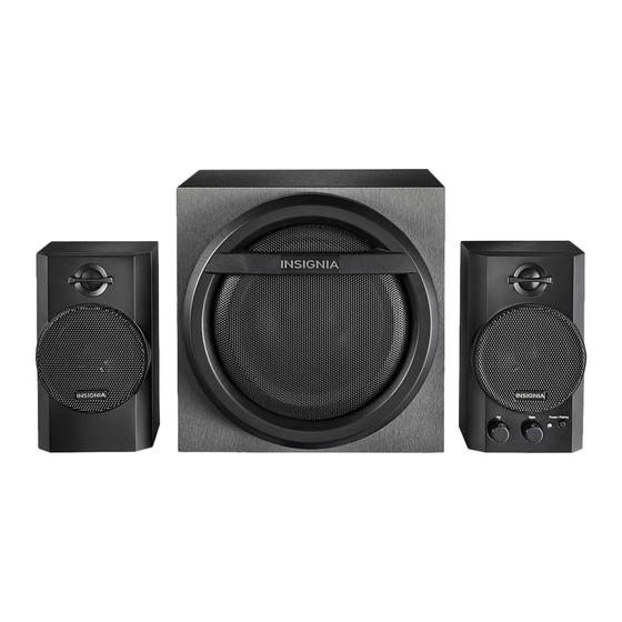 Insignia NS-PSB4521 Quick Setup Manual