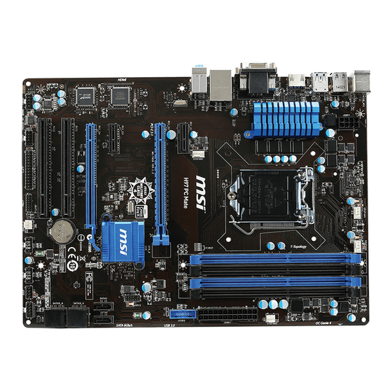MSI H97 PC Mate Preface