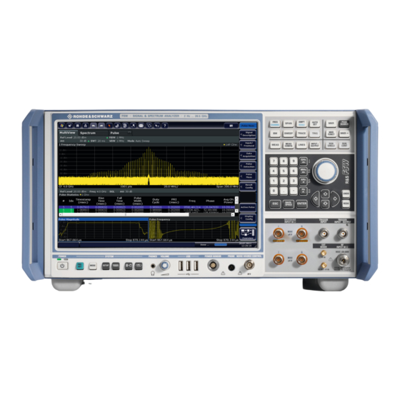 Rohde & Schwarz FSW-K40 User Manual