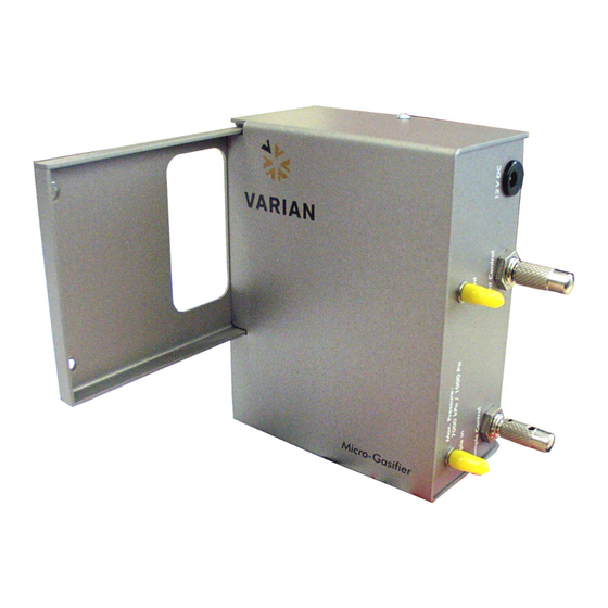Varian CP-4900 User Manual