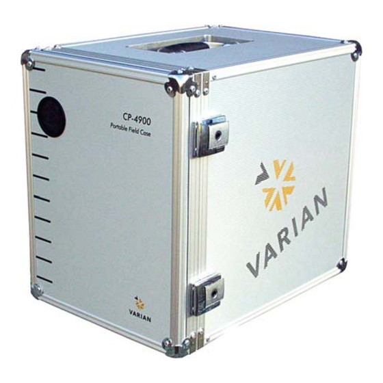 Varian CP-4900 User Manual