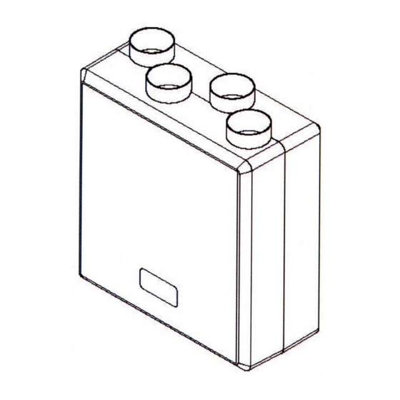 Airflow Duplexvent DV72 Installation Instructions And User Manual