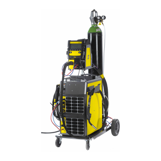ESAB Aristo Mig U4000i Cooled Welder Manuals