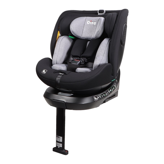 Ding baby Universal ECRS isofix Manual