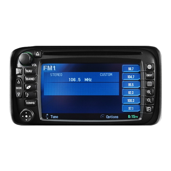 Buick RENDEZVOUS NAVIGATION 2004 Owner's Manual