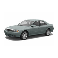 Lincoln 2005 LS Quick Reference Manual