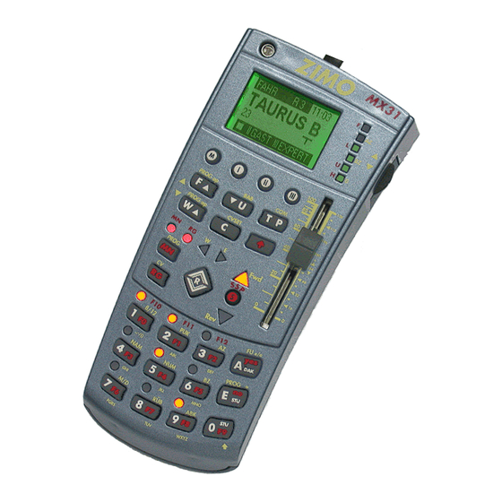 Zimo MX31FU Manuals