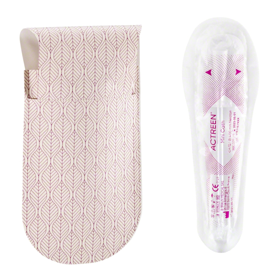 B. Braun Actreen Mini Cath Instructions For Use Manual