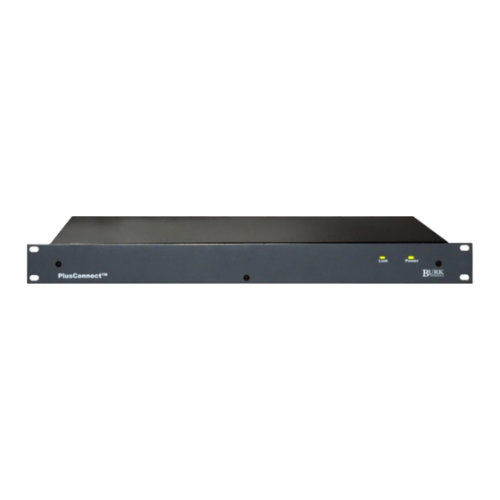BURK Technology PlusConnect GatesAir Sigma Manuals