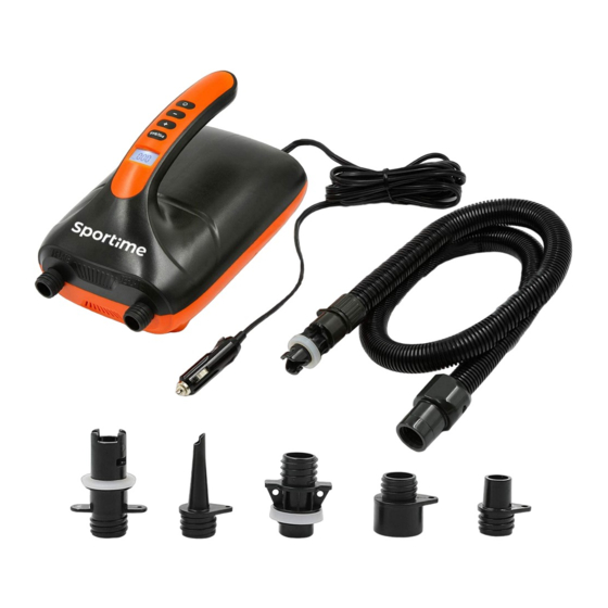 Sportime Multi Air Quick Start Manual