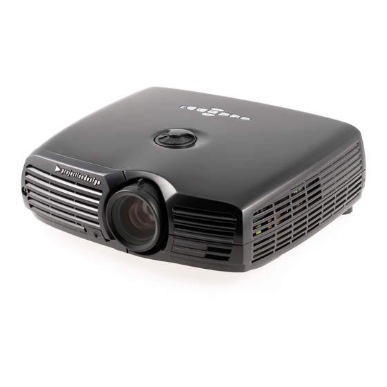 Projectiondesign F22 SX+ User Manual