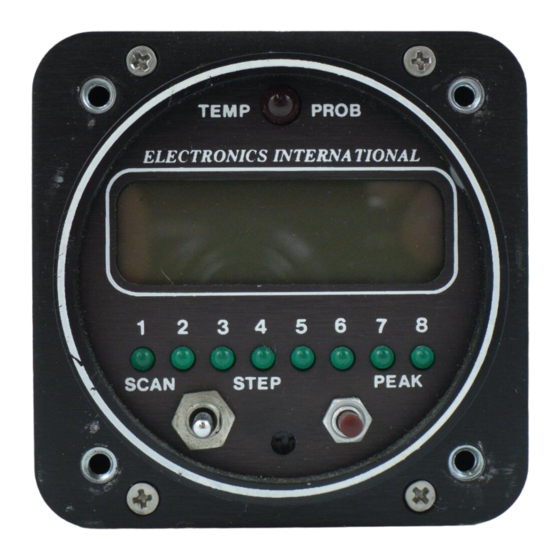 Electronics International SR-8A Operating And Installation Instructions
