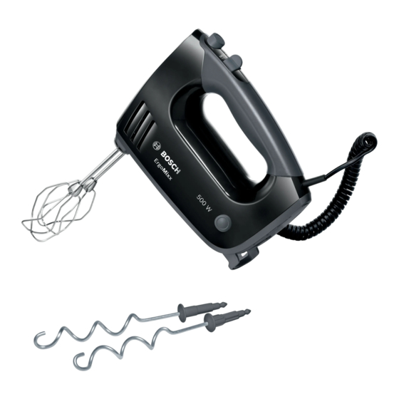 Bosch ErgoMixx MFQ364V0/02 User Manual