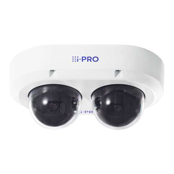 i-PRO WV-S85402-V2L Installation Manual