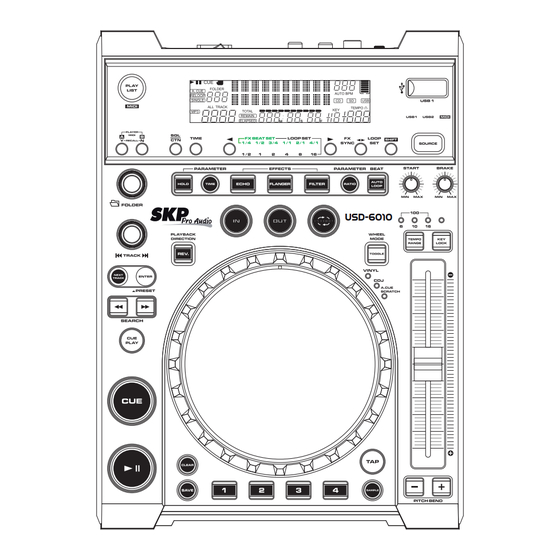SKP Pro Audio USD-6010 User Manual