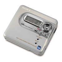 Sony MZNH600D - Hi-MD Walkman Recorder Service Manual
