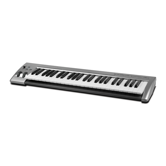 M-Audio Keystation 49e User Manual