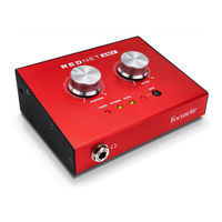 Focusrite rednet am2 User Manual