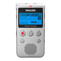 Philips VOICE TRACER DVT1300 User Manual